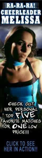 Cheerleader Melissa on ClickWrestle