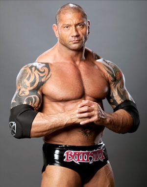 The Girl of the wrestling: Dave Batista