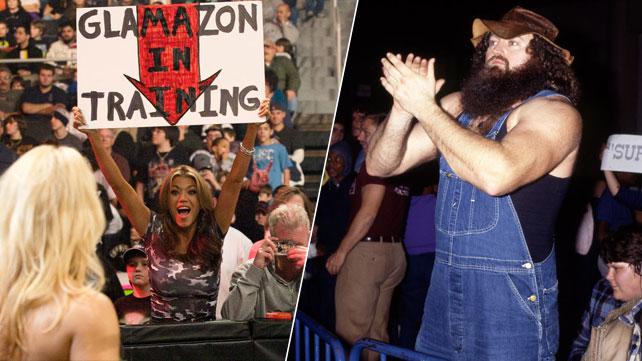 WWE stars who came from the “audience”!