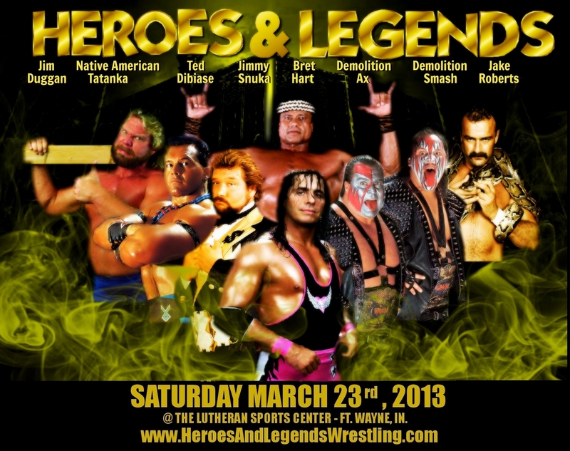 EWF Wrestling presents “Heroes & Legends”