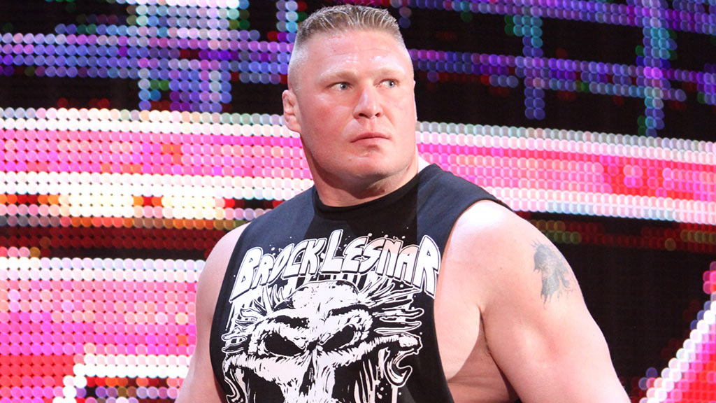 Brock Lesnar sends a message