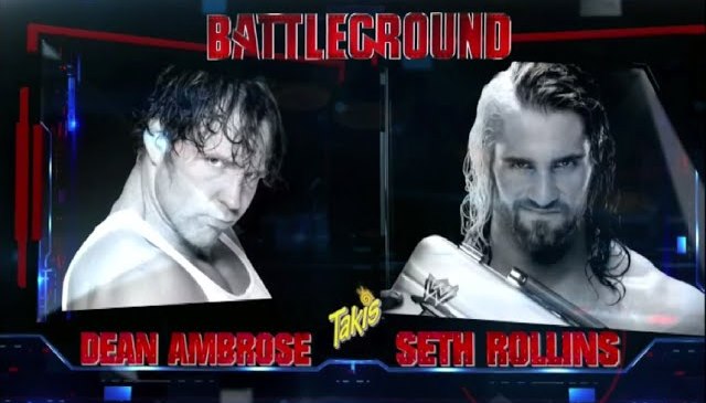 Dean Ambrose match