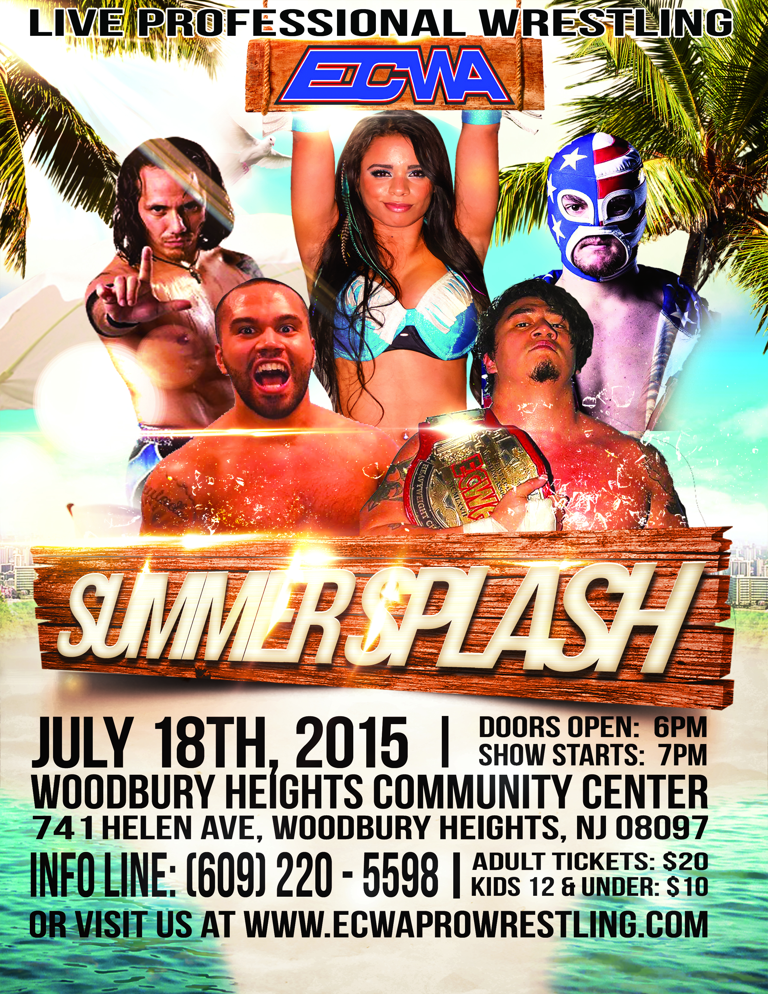 ECWA Summer Splash tonight in New Jersey!