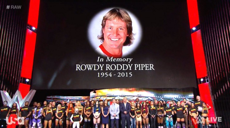 WWE’s emotional Roddy Piper tribute