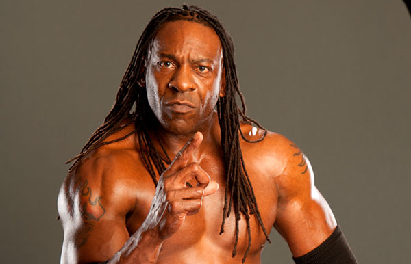 Booker T does his very first Spin-a-Roonie