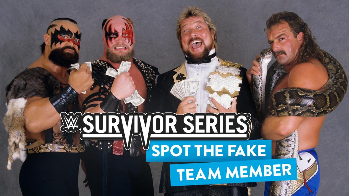 Survivor Series: Spot the Fake Team Member