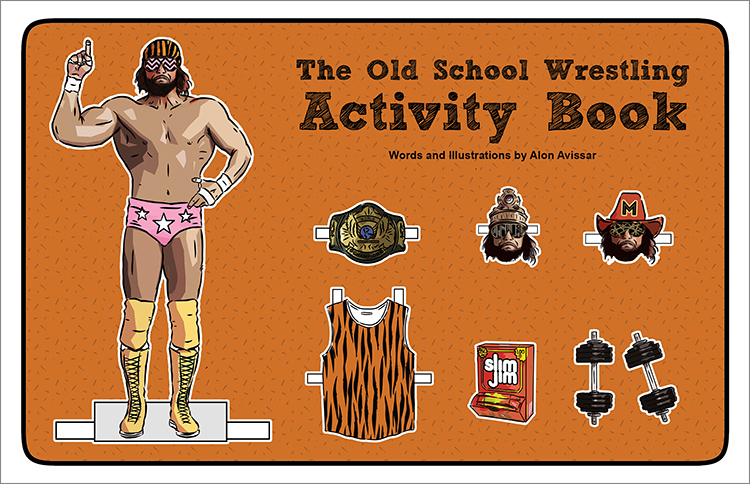 The Old School Wrestling Activity Book