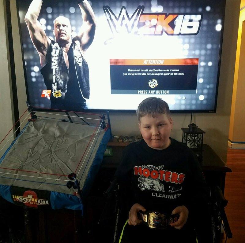 Young Wrestling Fan Loses His Battle