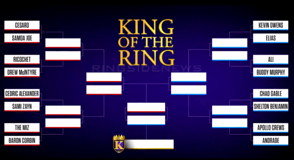 WWE King Of The Ring Tournament Returns Next Week, Bracket & Prediction Inside!