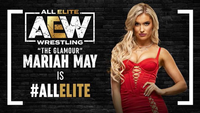 Mariah May signs with All Elite Wrestling
